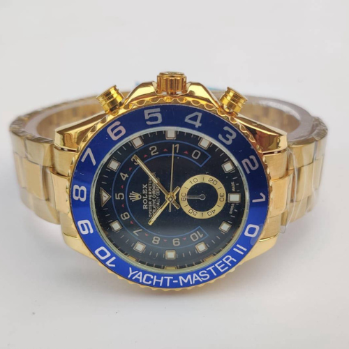 Rolex Yacht Master II – Gold & Blue Luxury Timepiece