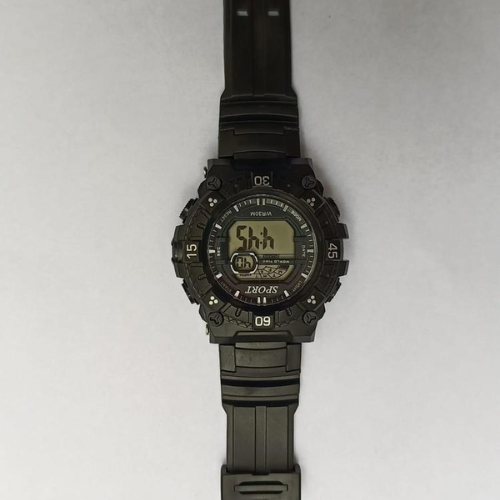 Digital Black Tactical Sports Watch