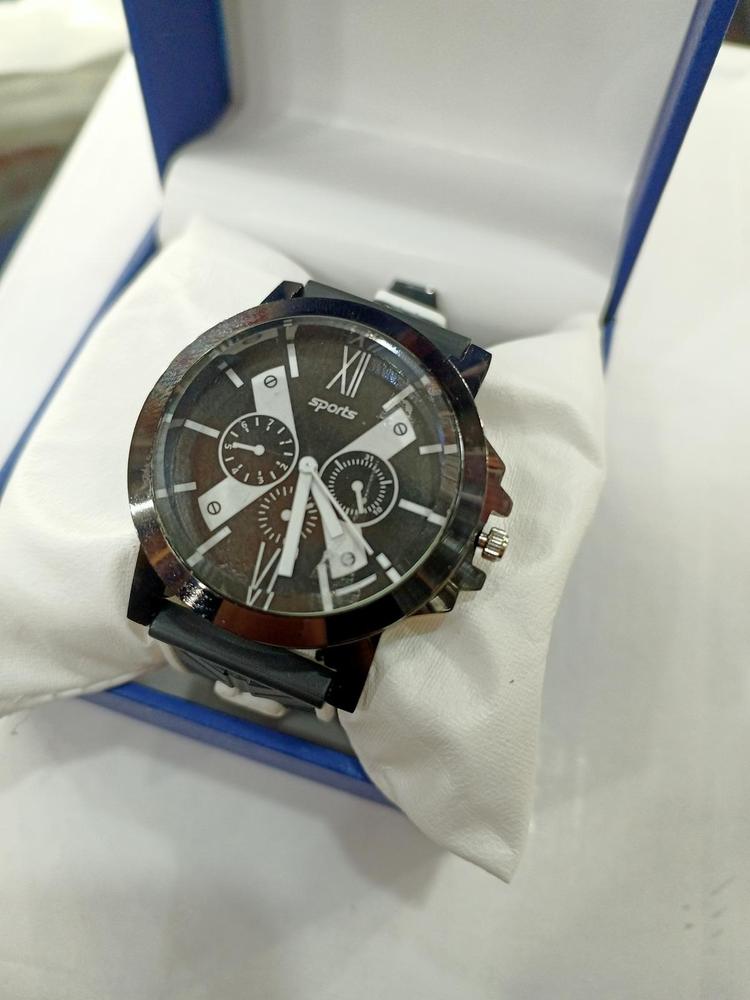 Men’s Sport Rubber Strap Watch