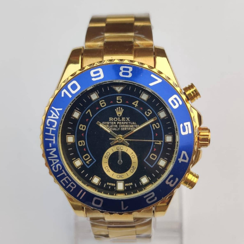 Rolex Yacht Master II – Gold & Blue Luxury Timepiece