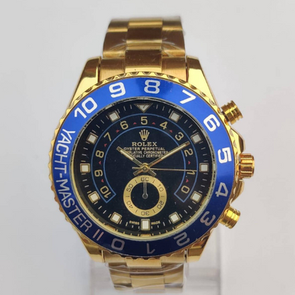 Rolex Yacht Master II – Gold & Blue Luxury Timepiece