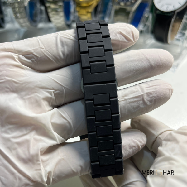 Black Aura Men's Matte Watch | Minimalist Analog Wristwatch