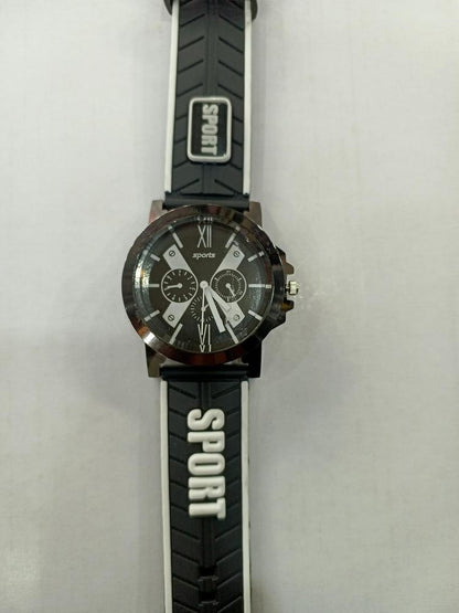 Men’s Sport Rubber Strap Watch