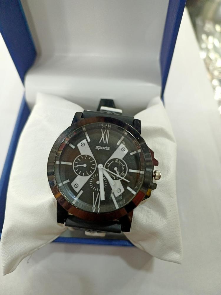 Men’s Sport Rubber Strap Watch