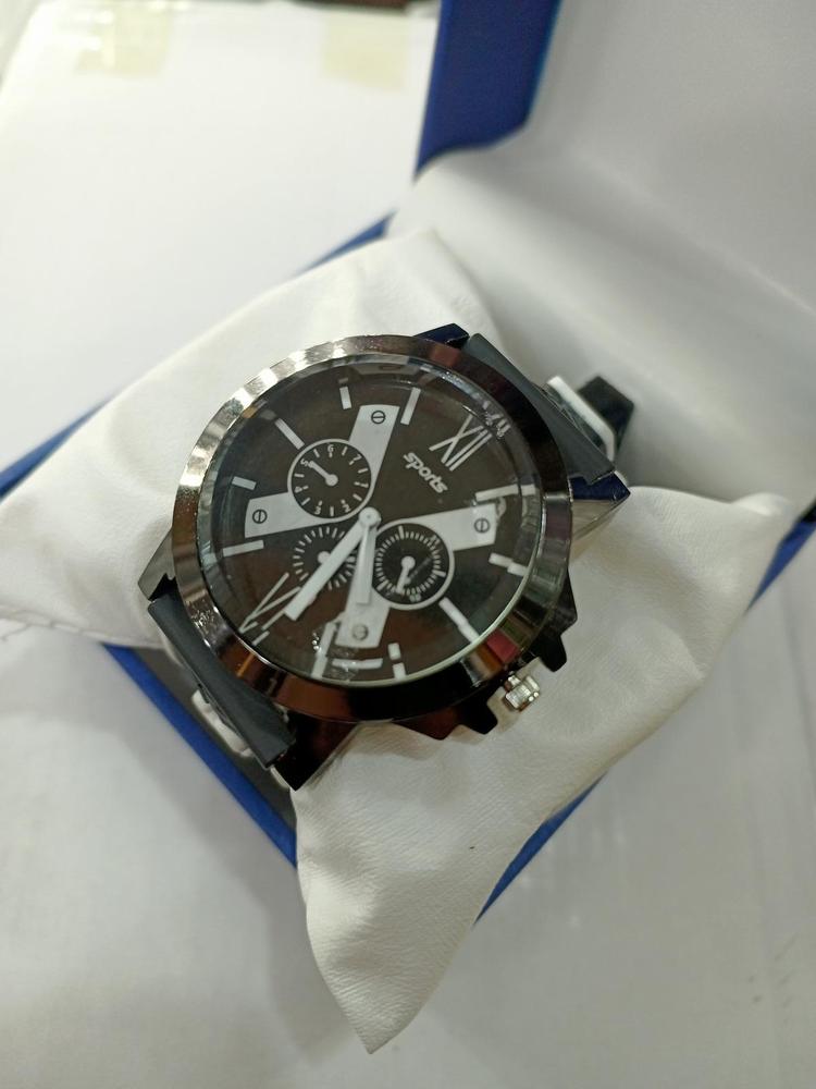Men’s Sport Rubber Strap Watch