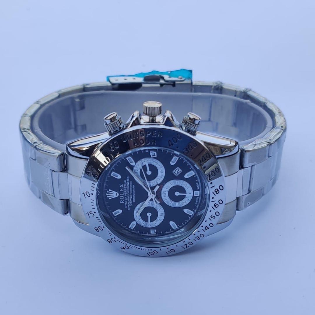 Rolex Chronograph Men’s Quartz Watch – 38mm Stainless Steel