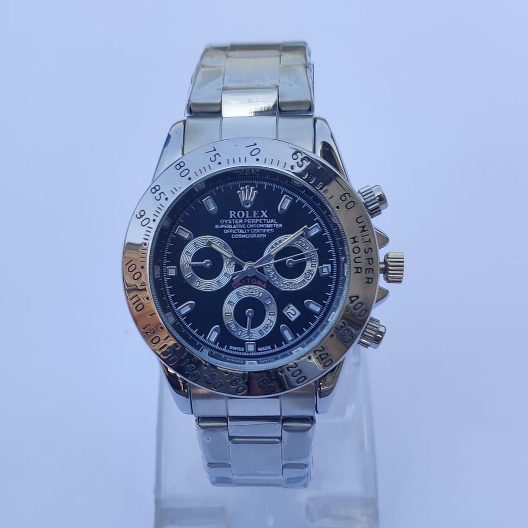 Rolex Chronograph Men’s Quartz Watch – 38mm Stainless Steel