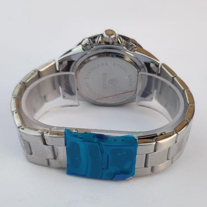 Rolex Skeleton Dial Chronograph – 42mm Stainless Steel Quartz Watch