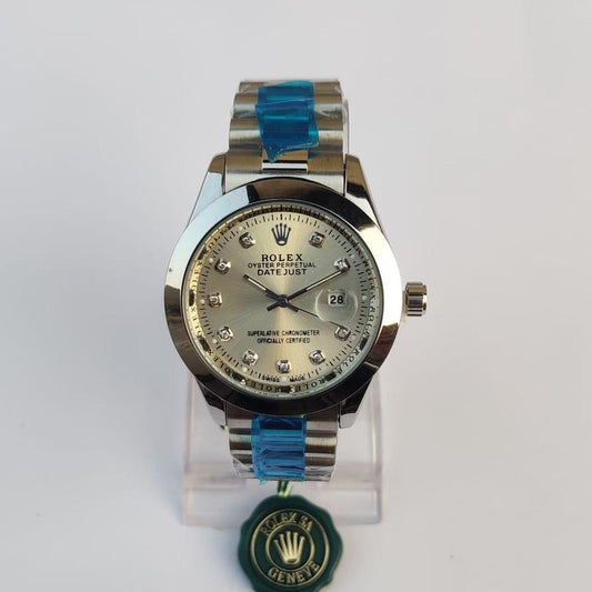 Rolex Datejust Stainless Steel Watch – 38mm Classic Quartz