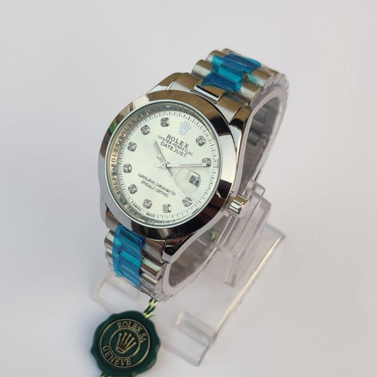 Rolex Datejust Stainless Steel Watch – 38mm Classic Quartz