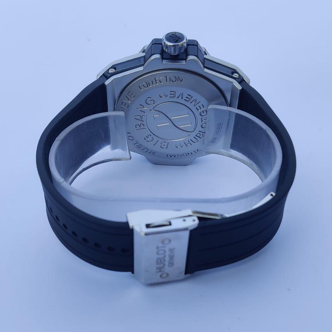 Luxury Skeleton Dial Hublot-Inspired Men's Watch